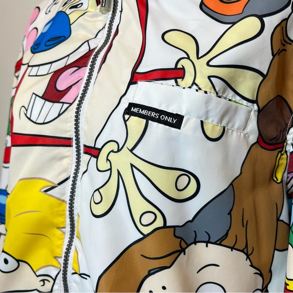 Unisex Members Only x Nickelodeon Rugrats
Windbreaker Jacket Sz M - Picture 5 of 14